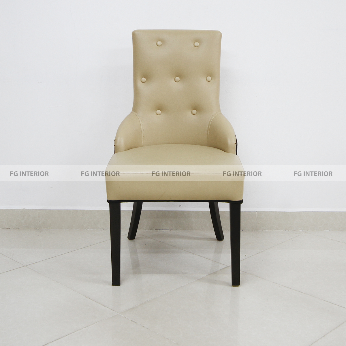 Ghế gỗ đệm da cao cấp FHC 09A