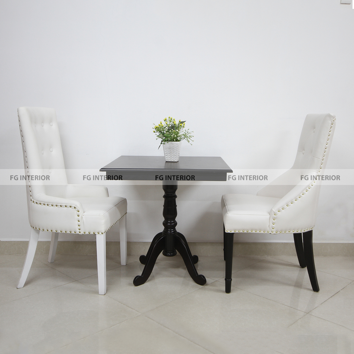 Ghế gỗ bọc đệm da cao cấp FHC 09C