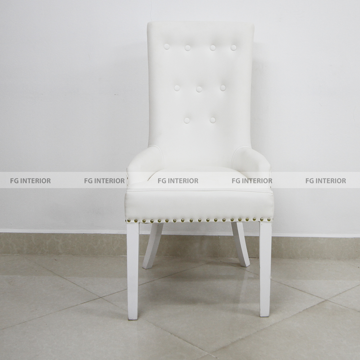 Ghế gỗ bọc đệm da cao cấp FHC 09C