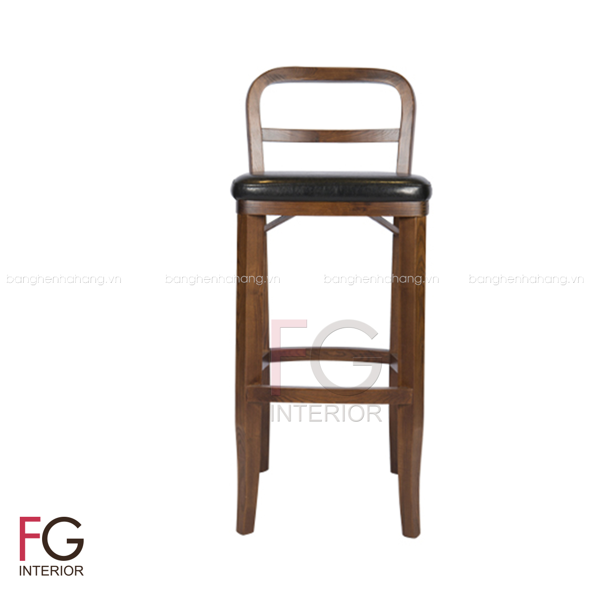 Ghế bar gỗ đệm IRISb