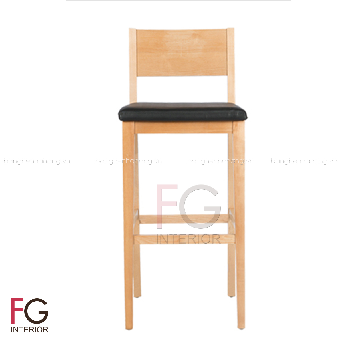 Ghế bar gỗ đệm JUMPa