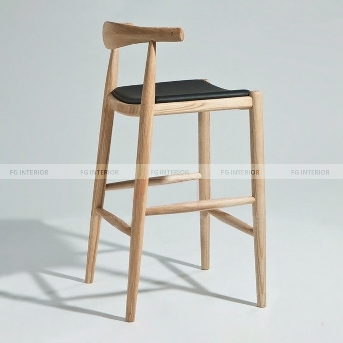 Ghế bar gỗ đệm Elbow