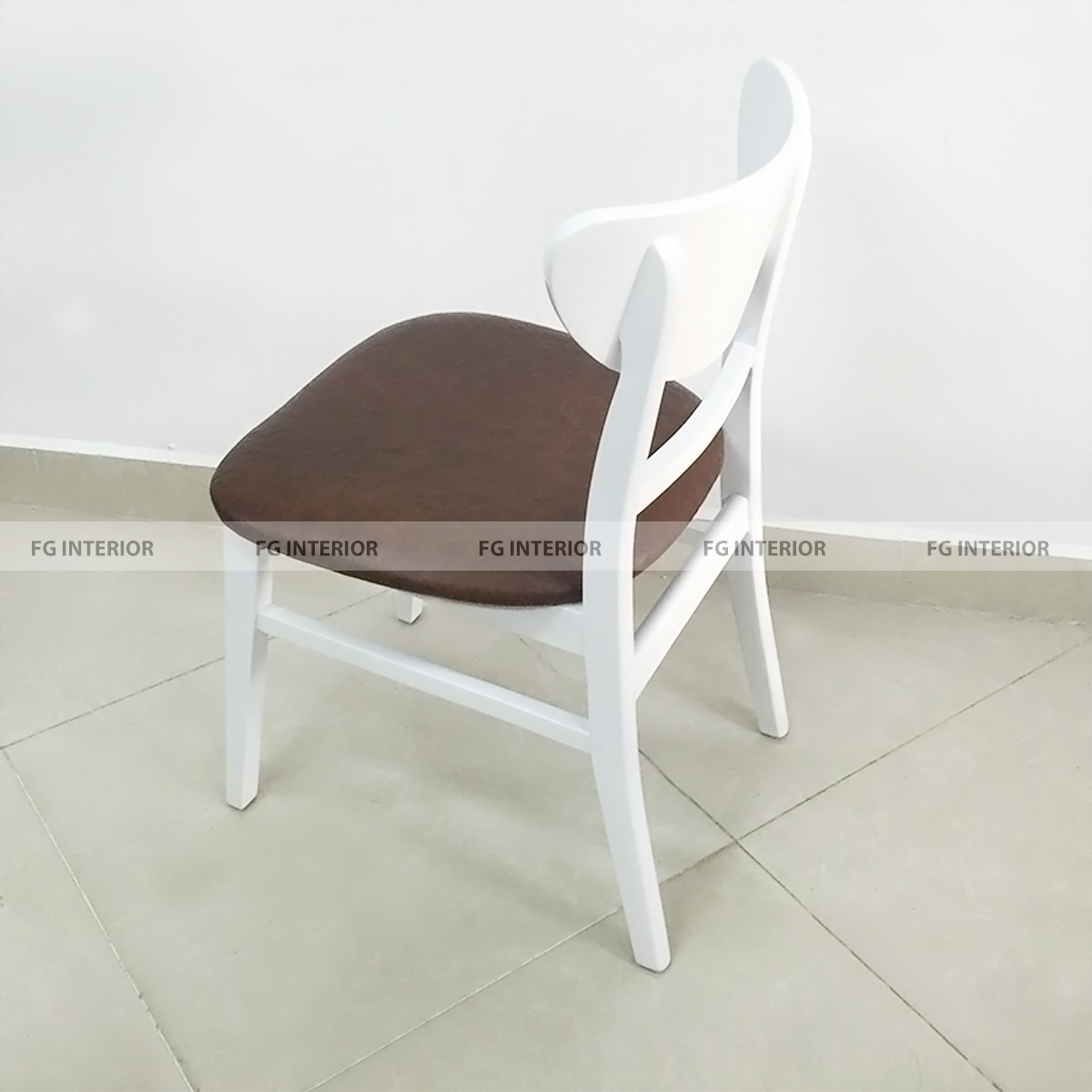 Ghế gỗ cafe đệm UMA2