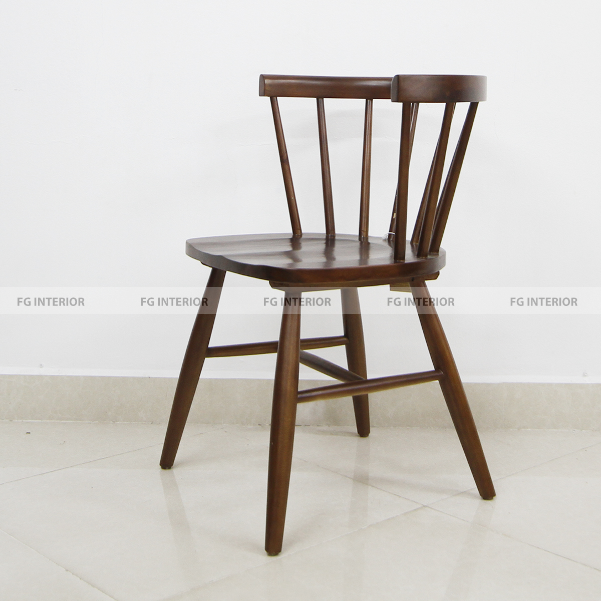 Ghế gỗ cafe Bergen Tràm